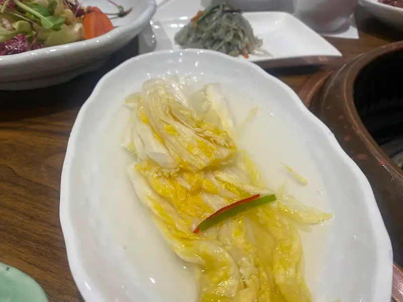 깔끔한 백김치