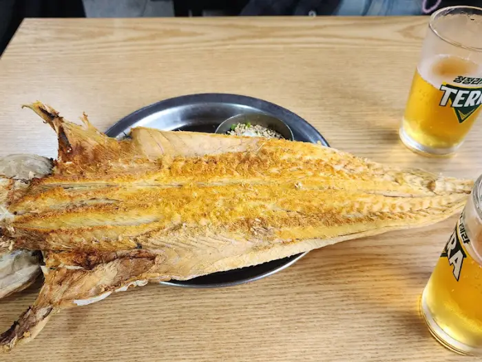 황태구이 확대 모습