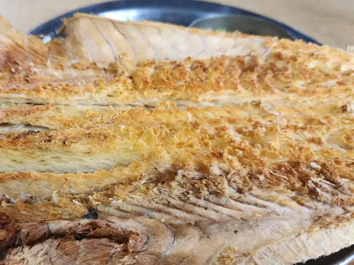 황태구이의 질감