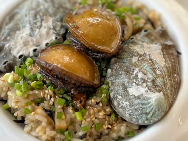 전복리조또 클로즈업