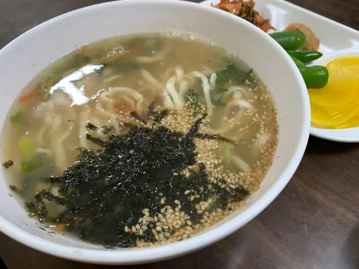 칼국수 클로즈업