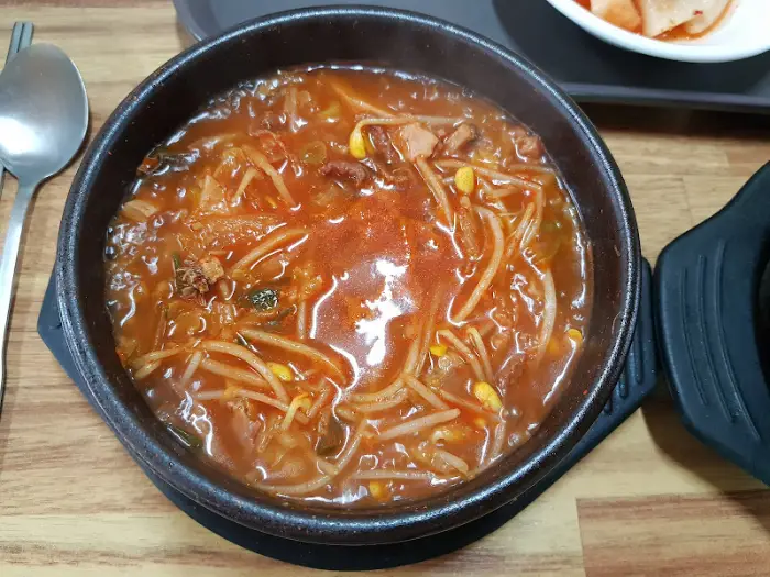 해장국 클로즈업