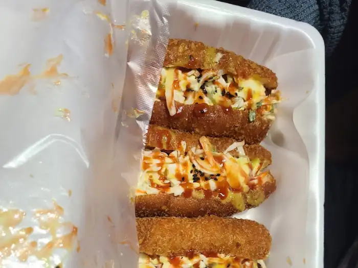 사라다빵 클로즈업