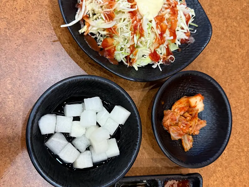 풍미통닭 기본 반찬