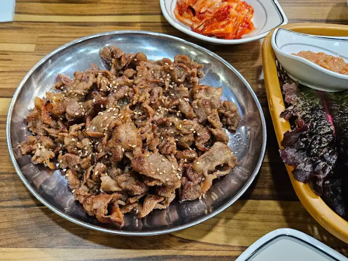 양념이 잘 배인 고추장 불고기