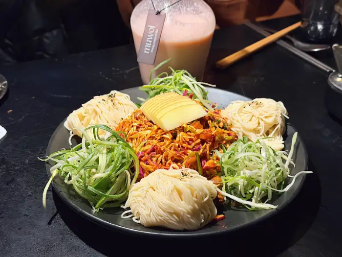 주전자에 담겨 나온 달콤한 맛의 막걸리