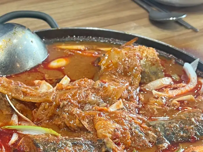 먹음직스러운 고등어 김치찜