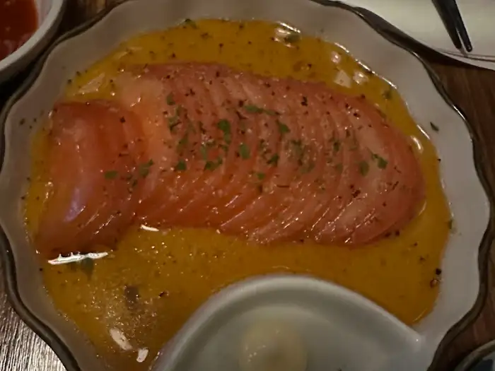 부드러운 연어 요리
