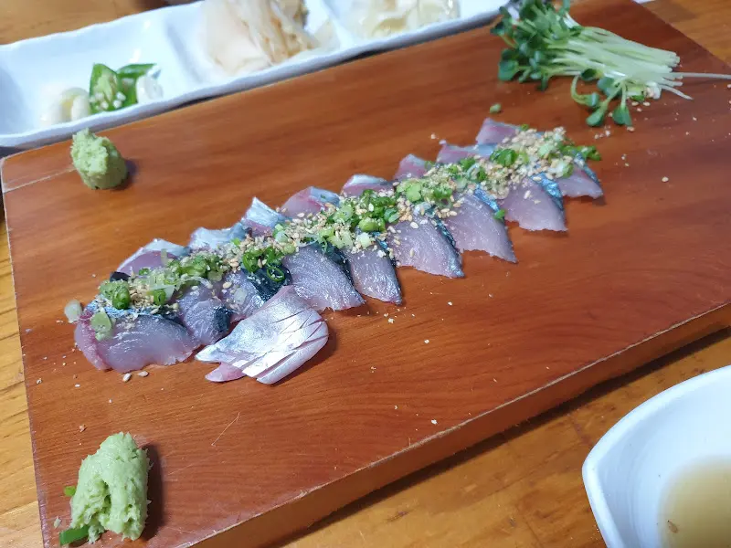 고등어회 단독샷