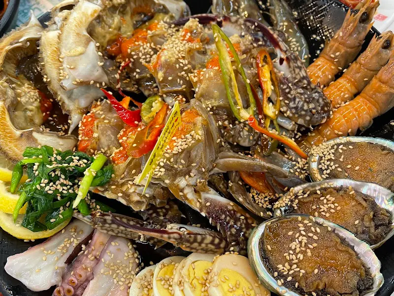 모둠 게장의 클로즈업 샷