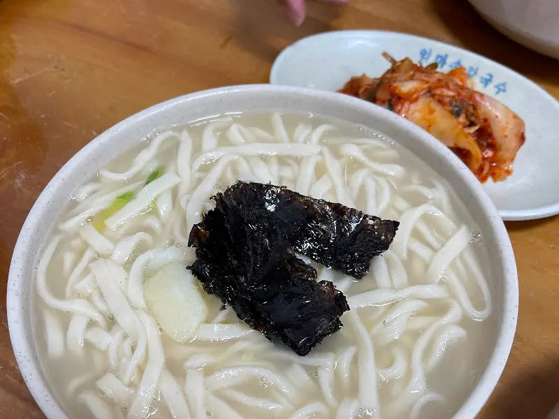 칼국수 면발