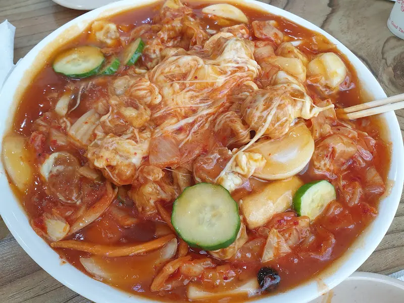 김치치즈탕수육 상세샷