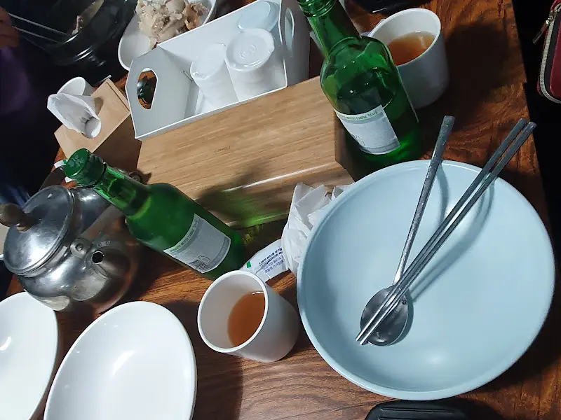 식탁 위의 풍경