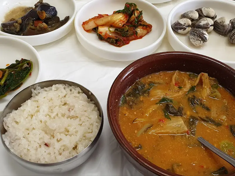 짱뚱어탕과 밥 한 공기