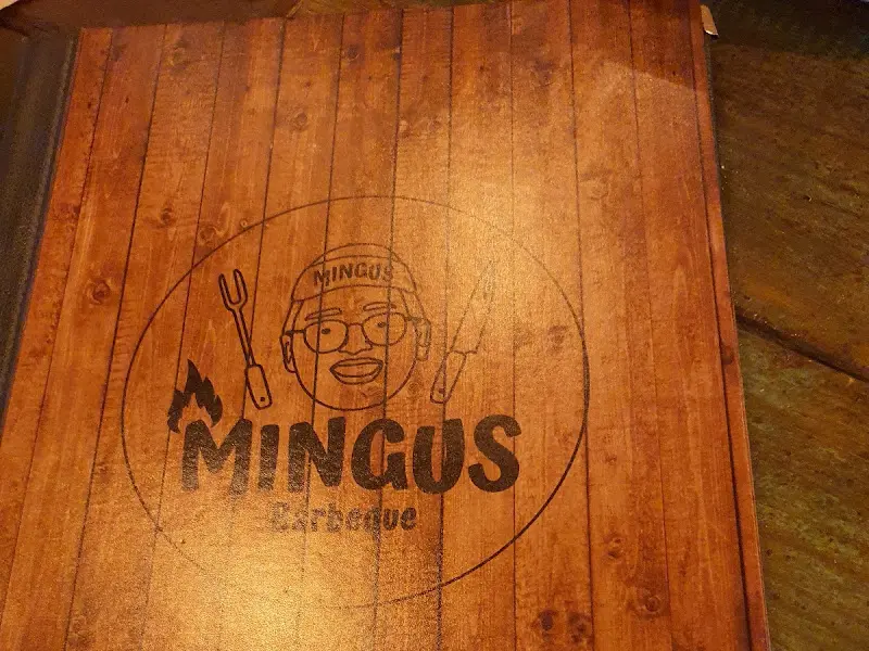 밍거스바베큐 메뉴판