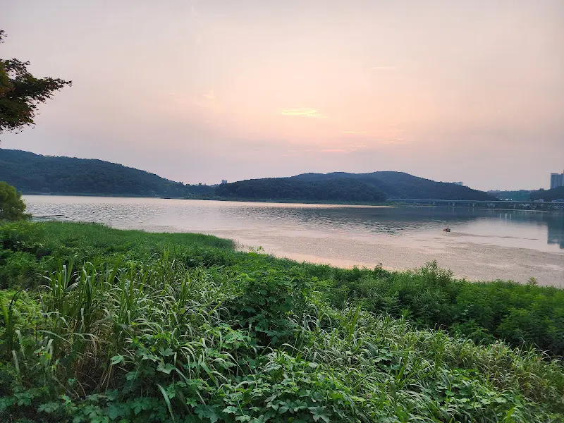 기흥호수의 아름다운 풍경