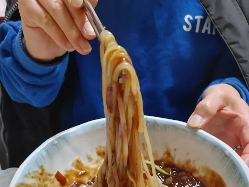 짜장면 면발