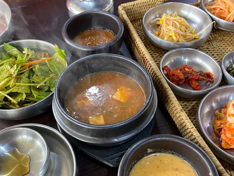 된장찌개의 모습