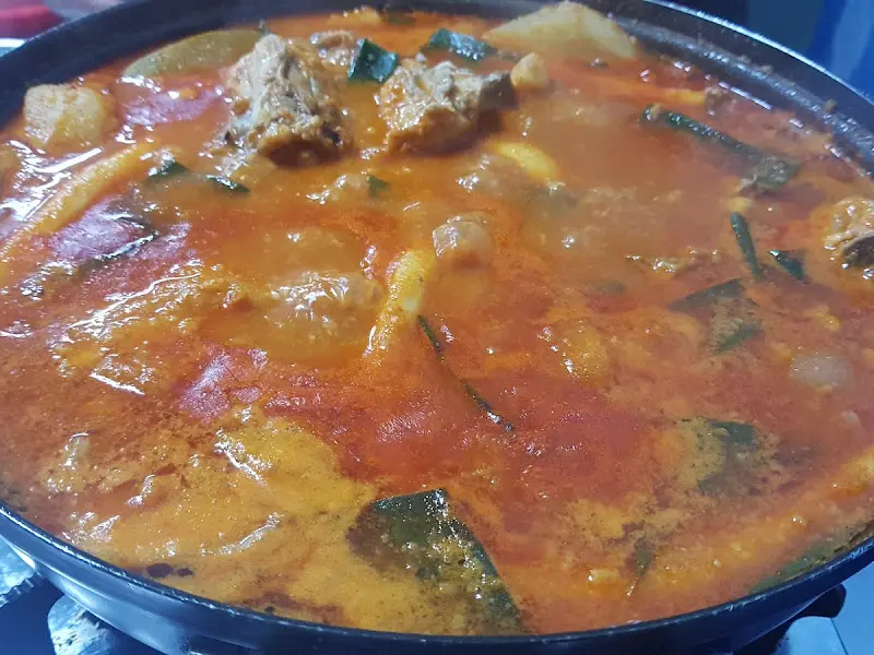 닭볶음탕 클로즈업