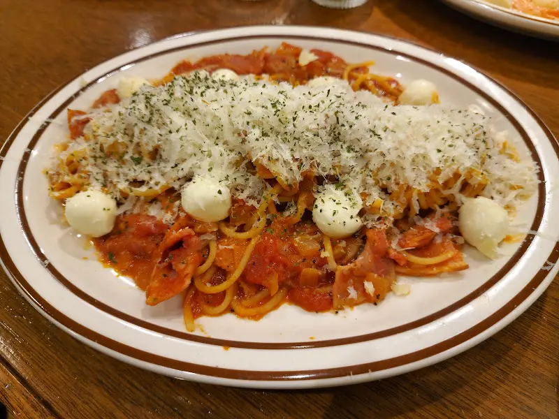 베이컨 치즈 토마토 파스타