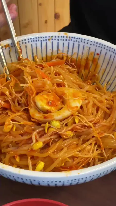 맛깔스러운 쫄면