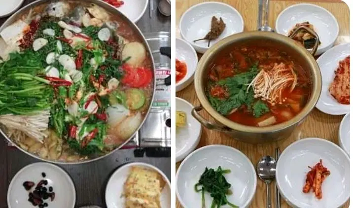 영주매운탕 상차림