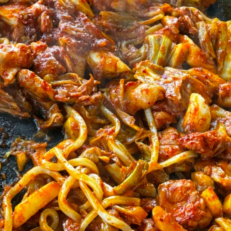 한반도닭갈비 위치