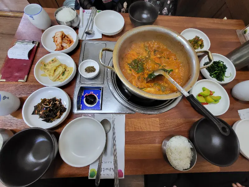 푸짐한 한 상 차림