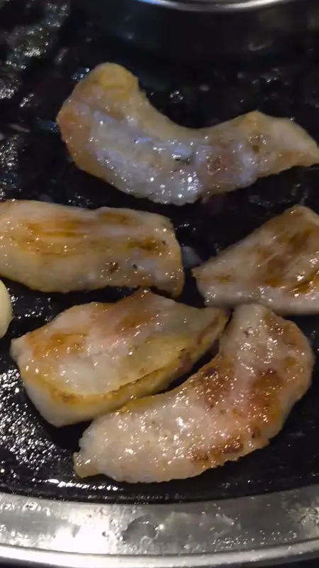 환상적인 마블링의 항정살