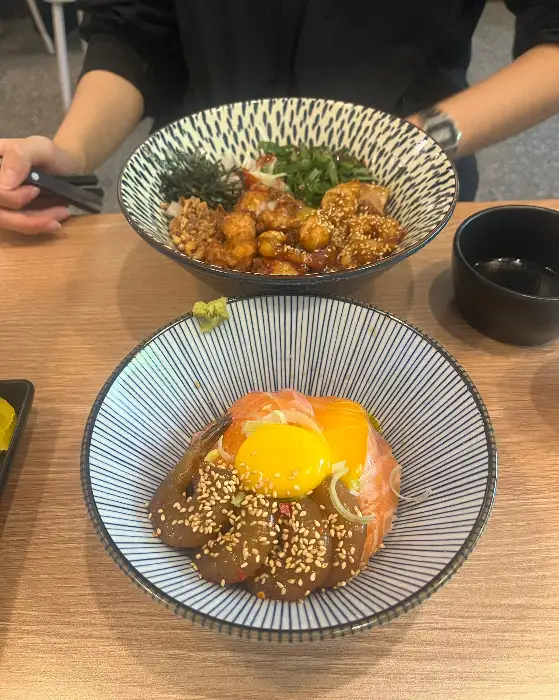 두 가지 덮밥