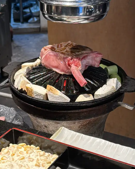 갈치속젓 알밥과 고기의 조화