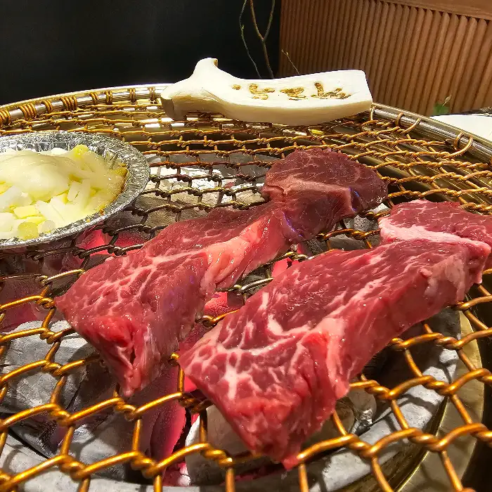 화로 소고기 모듬