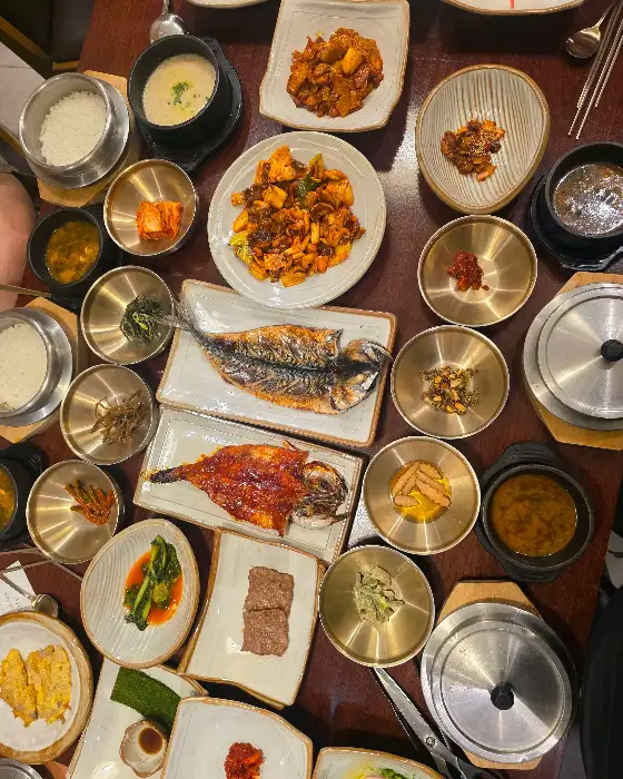 거궁한상 차림 일부