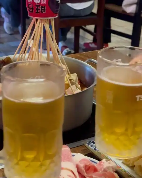 시원한 맥주와 푸짐한 안주