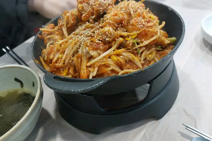 푸짐한 아구찜