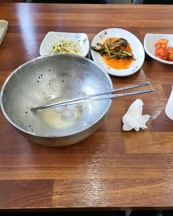어로 칼비빔면을 먹은 후