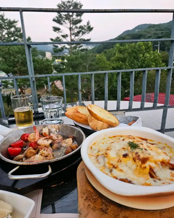 먹음직스러운 풍기 리조또