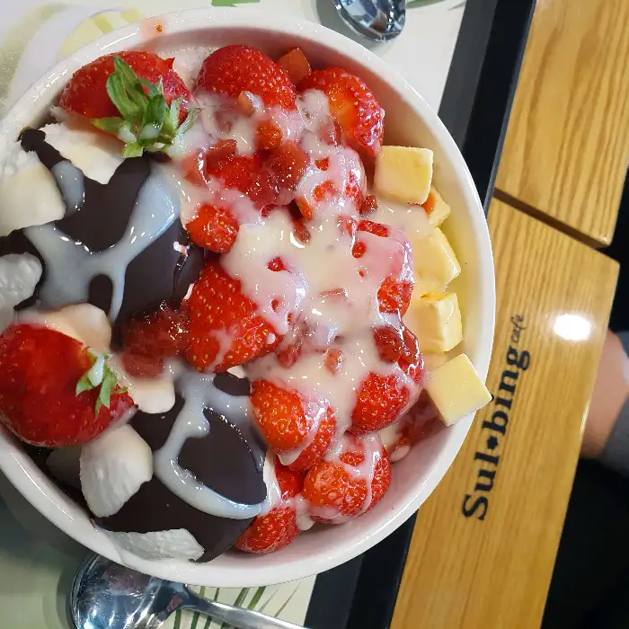 딸기 치즈 빙수