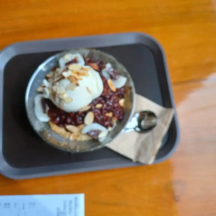 빙수 모습