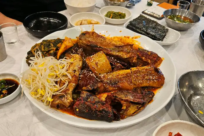코다리와 시래기 조화