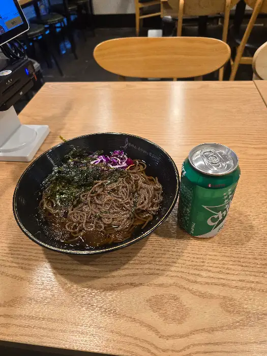 냉모밀과 음료