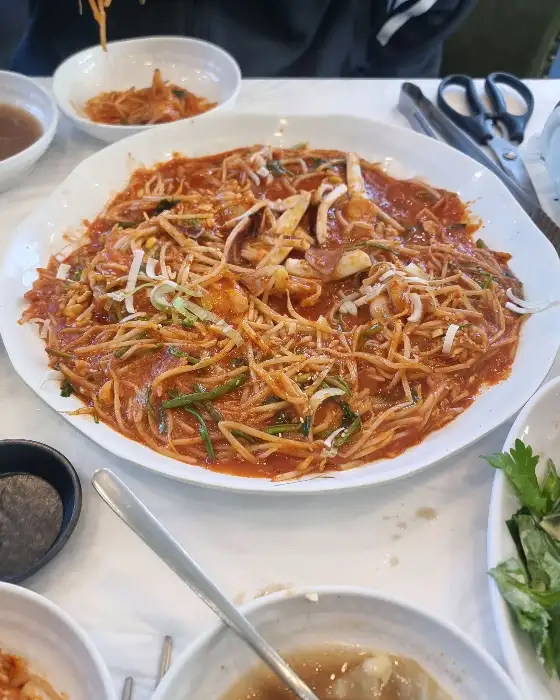 아구찜 클로즈업