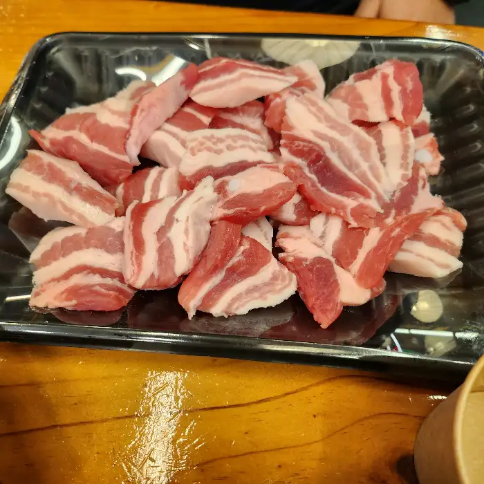 신선한 삼겹살
