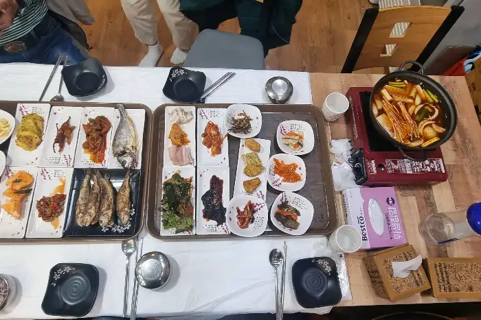 푸짐한 굴비 정식 상차림
