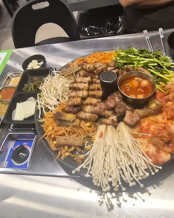 모듬 고기 한상 상세 컷