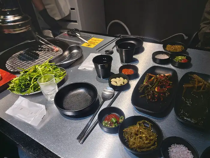 기본 반찬 세팅
