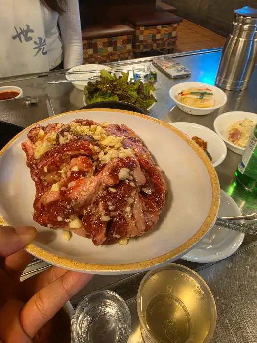 먹음직스러운 소갈비살