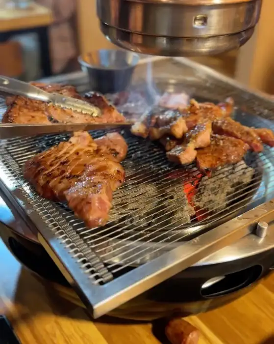 청산회관의 돼지고기
