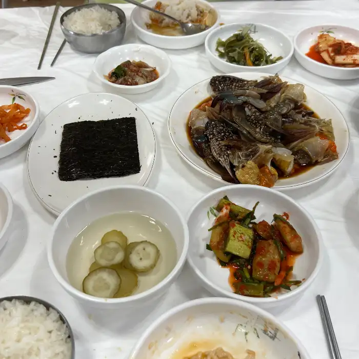 당진 간장게장 맛집 상차림