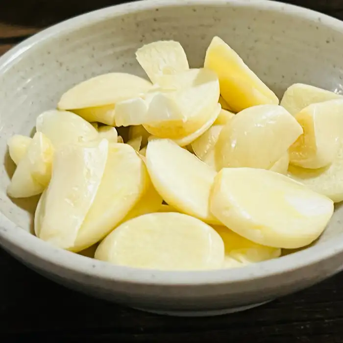 마늘 조각